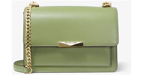 Jade Large Leather Crossbody 